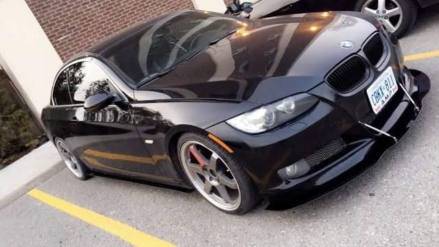 2007-2012 BMW E92/E93 2PC Side Splitters