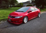 2009-2011 Honda Civic Coupe 2PC Side Splitters