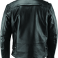 River Road Ironclad Classic Leather Jacket Black - Small