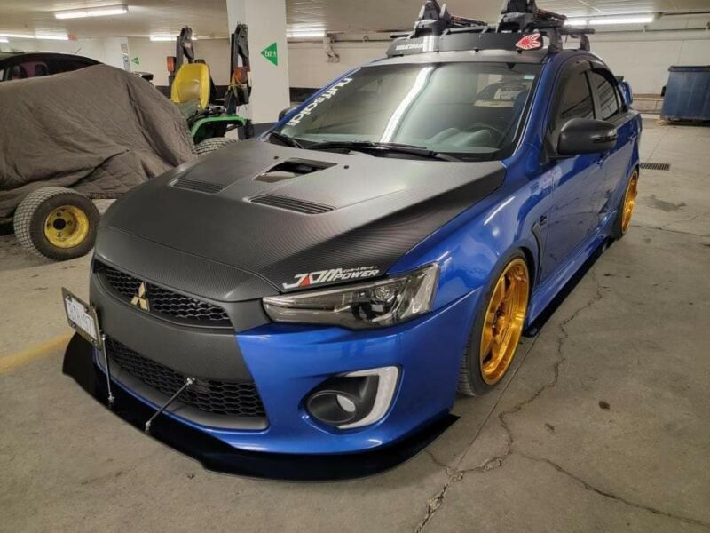 2016-2017 Mitsubishi Lancer 2PC Side Splitters