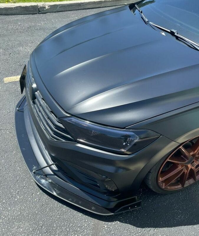 2019-2021 Volkswagen GLI MK7 Lip Version 2PC Front Splitter