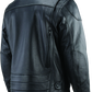 River Road Race Leather Jacket Black - Small