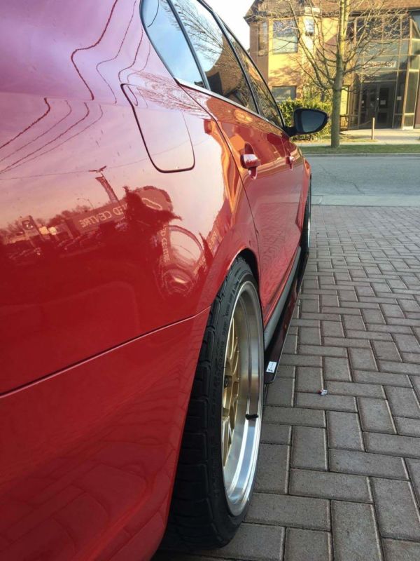 2011-2014 Volkswagen Jetta MK6 2PC Side Splitters