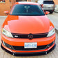 2011-2015 Volkswagen GLI MK6 2PC Front Splitter