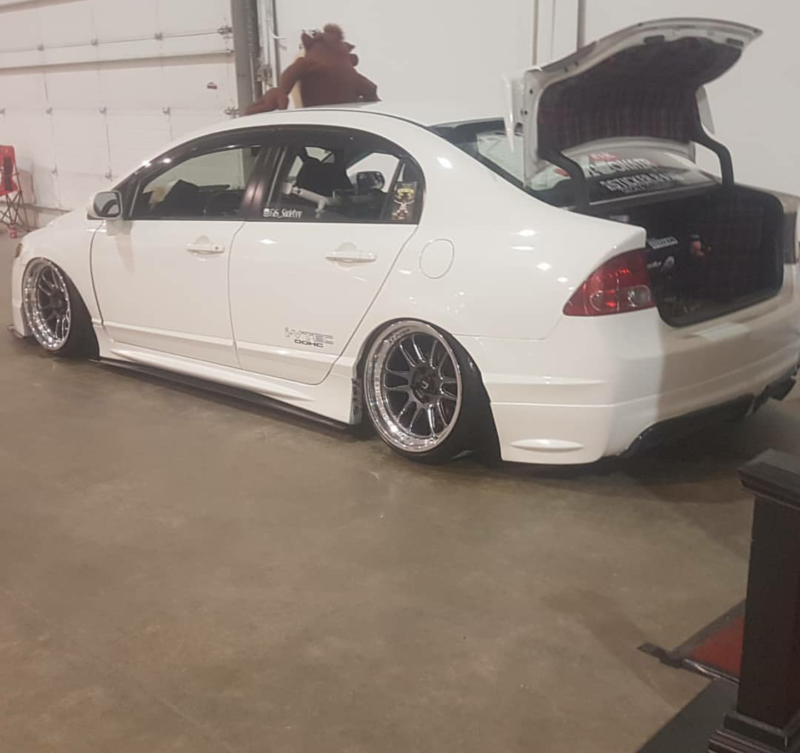 2006-2011 Honda Civic Sedan 2PC Side Splitters