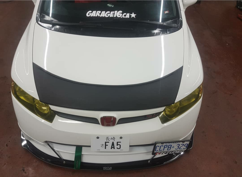 2008-2010 Honda Civic Sedan Mugen Lip 2PC Front Splitter