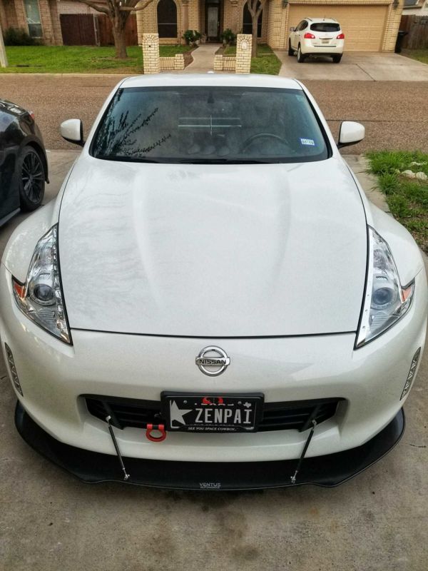 2009-2012 VERISON 2 Nissan 370Z 2PC Front Splitter