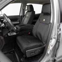 Covercraft 21-24 Ford F150 Carhartt Super Dux PrecisionFit Custom Front Row Seat Covers - Black