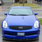 2003-2008 Infinti G35 Coupe INGS Lip 2PC Front Splitter