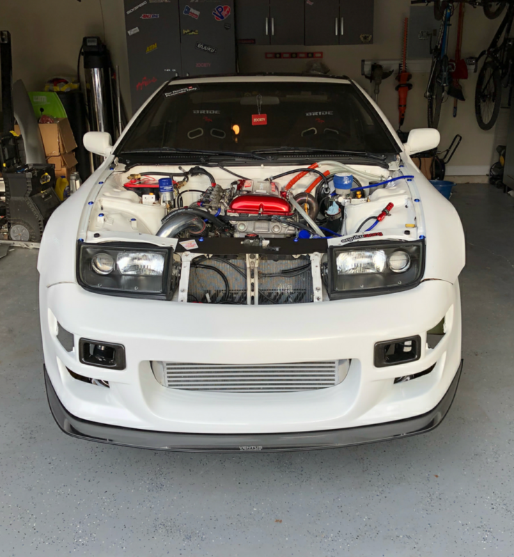 1990-1996 Nissan 300ZX Duraflex Type G 2PC Front Splitter