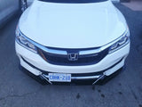 2016-2017 Honda Accord Sedan 2PC Front Splitter