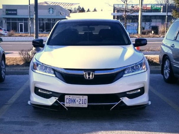2016-2017 Honda Accord Sedan 2PC Front Splitter