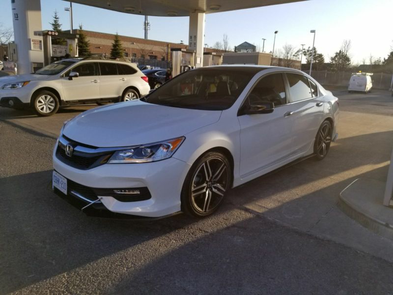 2016-2017 Honda Accord Sedan 2PC Side Splitters
