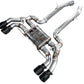 AWE Tuning 20-25 BMW X3 M/M Comp (F97) AWD SwitchPath Axle-Back Exhaust - Diamond Black Tips