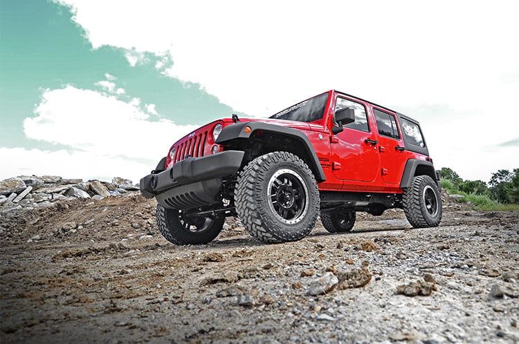 2.5 Inch Lift Kit | Spacers | Jeep Wrangler JK/Wrangler Unlimited (2007-2018)