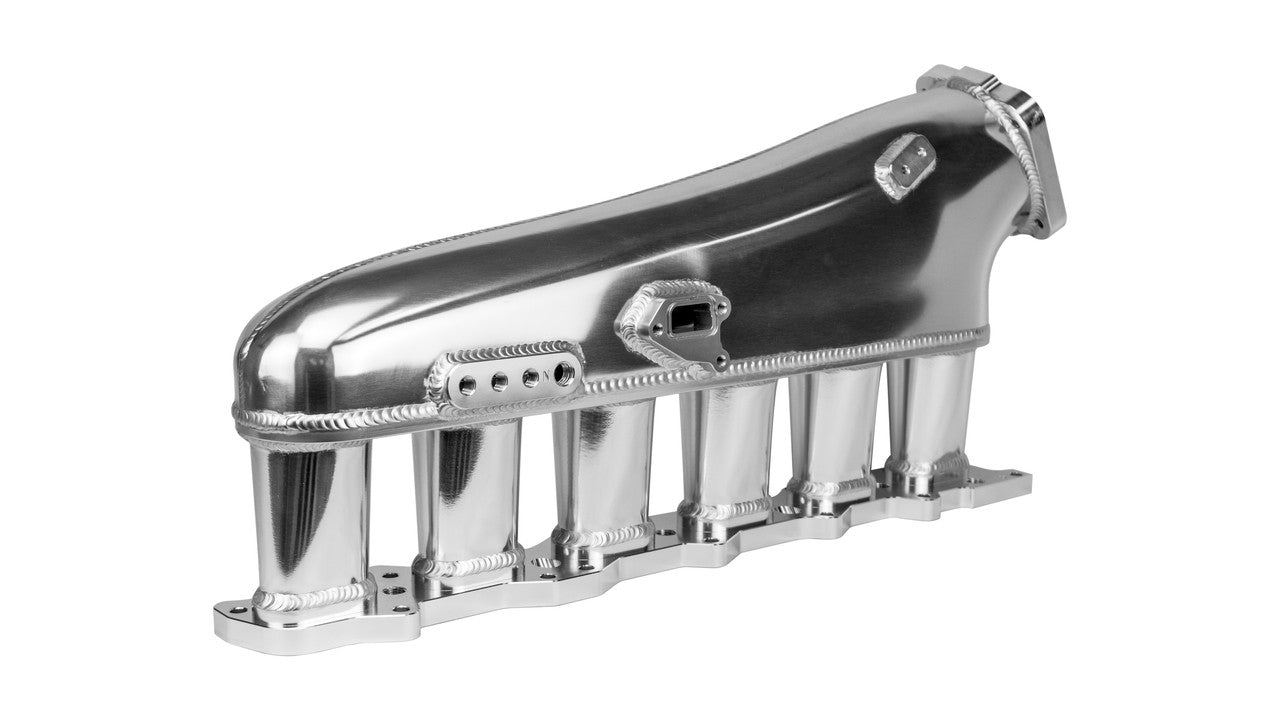 ISR Performance Billet RB25DET Front Facing Intake Manifold, Fuel Rail, and Throttle Body Combo