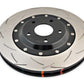 DBA 05-12 Corvette C6 w/Z06 pkg Front Slotted 5000 Series 2 Piece Rotor Assembled w/ Black Hat
