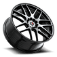 SPEC-1 RACING SP-65 17x8 5x110/5x114.3 42 Gloss Black & Machined