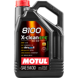 Motul 5L Synthetic Engine Oil 8100 X-Clean 5W30