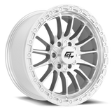 Renegade 20x10 5x127 / 5x139.7 -18 Hyper Silver Machined Face