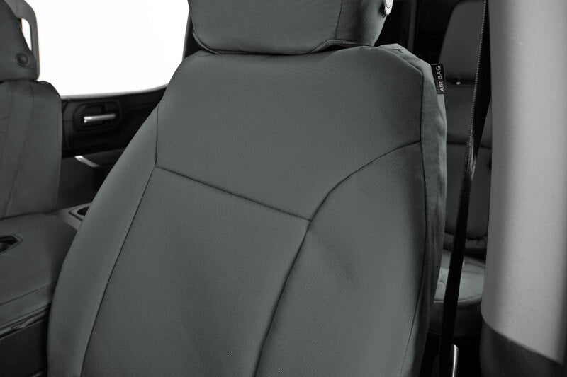 Covercraft 11-22 Jeep Grand Endura PrecisionFit Custom Second Row Seat Covers - Charcoal/Charcoal