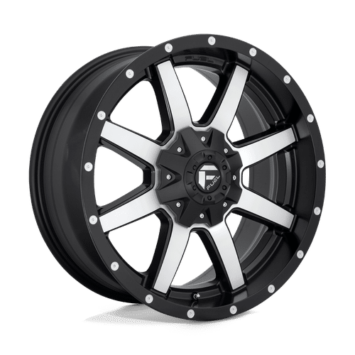 Fuel MATTE BLACK MACHINED D537 18x9 6x135/6x139.7 Wheels