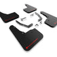 Rally Armor 25-26 Subaru Forester &amp; Hybrid Black UR Mud Flap w/Red Logo