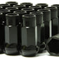 Wheel Mate Muteki SR48 Open End Lug Nuts - Black 12x1.25 48mm