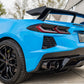 Corsa 20-25 Chevrolet Corvette C8 RWD 4.5in Carbon Fiber Black PVD Tip Kit (For Corsa Exhaust Only)