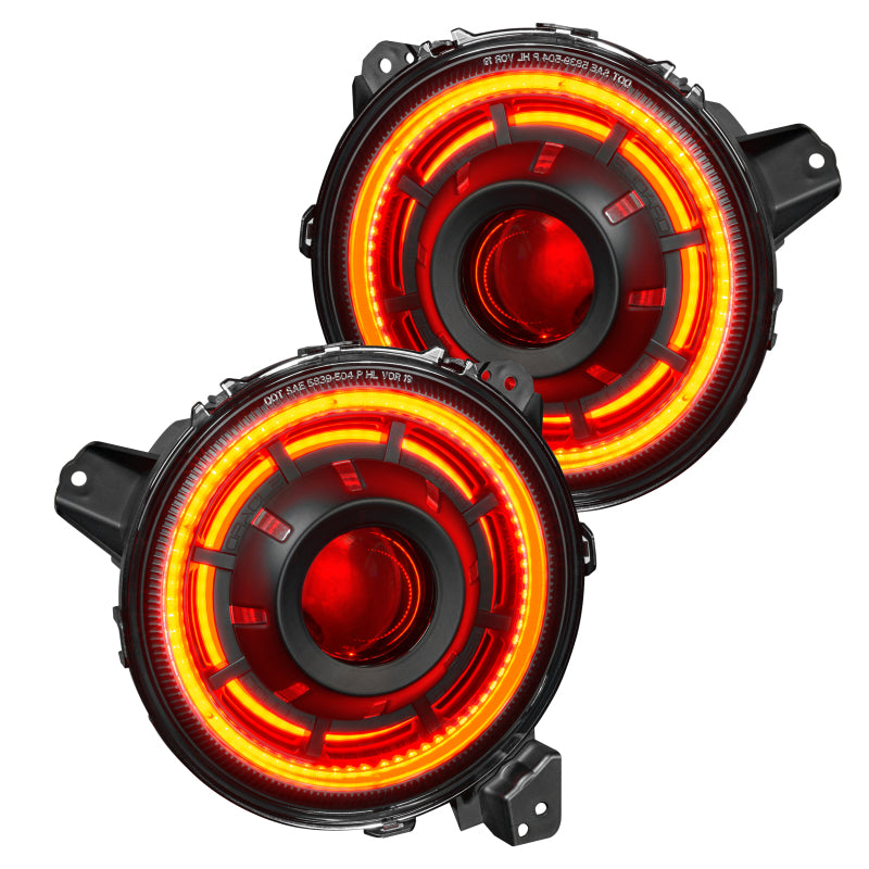 Oracle Oculus Bi-LED Projector Headlights for Jeep JL/Gladiator JT - w/ Simple Cntrl
