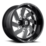 FUEL D582 TURBO 20x10 8x165.1 -18 GLOSS BLACK MILLED