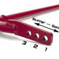 ALTA 02-12 Mini Cooper/S/JCW (Incl. 05-12 Convertible) & 09-12 Clubman Rear Swaybar 22mm - Red
