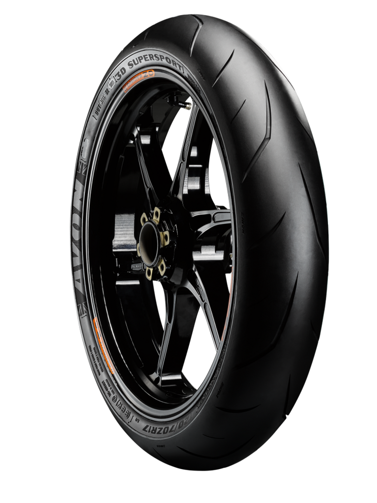 Avon 3D Supersport Front Tire - 120/70ZR17 58W TL AT1