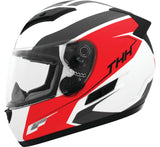 THH Helmets TS-80 Vision White/Red - Large
