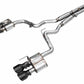 AWE 2024 Ford Mustang Dark Horse S650 RWD SwitchPath Catback Exhaust w/ Quad Diamond Black Tips