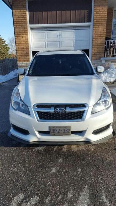 2011-2014 Subaru Legacy 2PC Front Splitter
