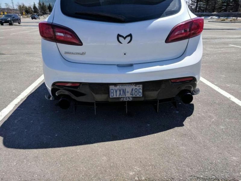 2010-2013 Mazda 3/ MazdaSpeed 3 Rear Diffuser