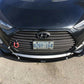 2012-2017 Hyundai Veloster Turbo 2PC Front Splitter