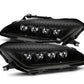 AlphaRex 99-09 Honda S2000 NOVA-Series Projector LED Headlights - Alpha-Black