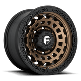 Fuel MATTE BRONZE BLACK BEAD RING D634 ZEPHYR 17x9 5x150 Wheels