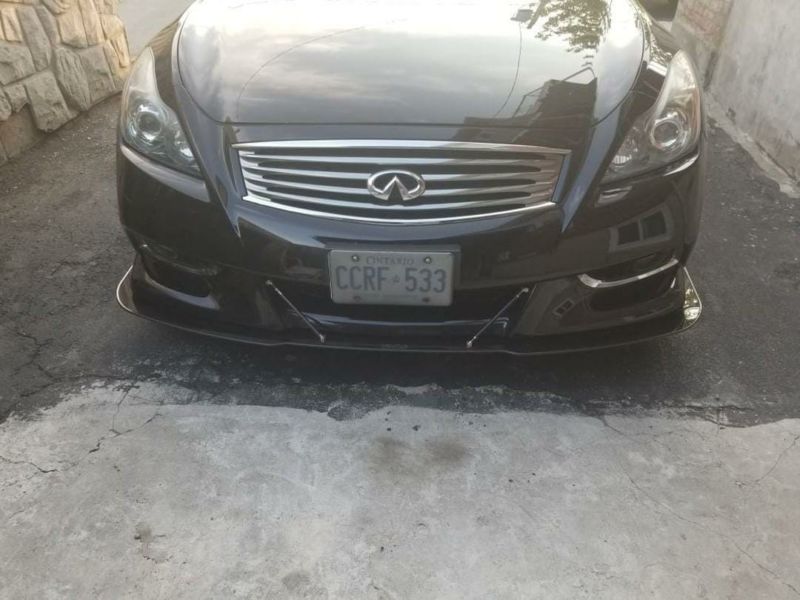 2008-2013 Infiniti G37 Coupe IPL 2PC Front Splitter