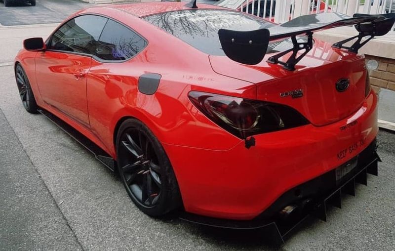 2009-2012 Hyundai Genesis Coupe Rear Diffuser