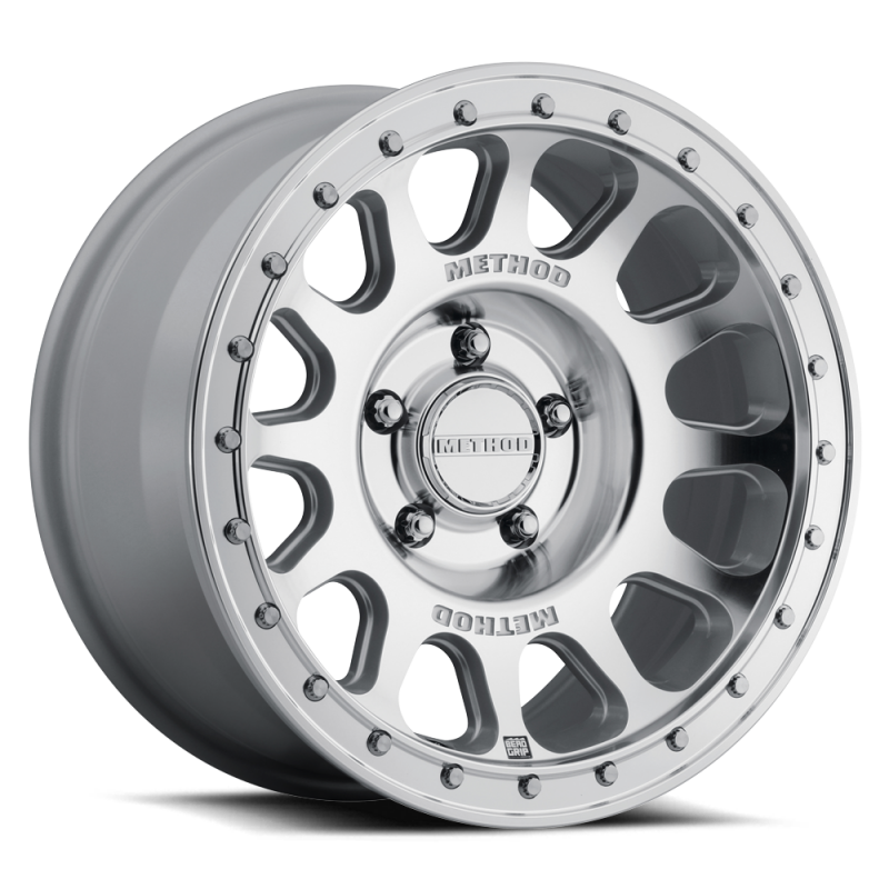 Method MR709 HD Bead Grip 17x 8.5in / ET0 / 5x5 BP / 71.5mm Bore - Machined Wheel