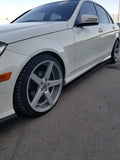 2012-2015 Mercedes Benz C63 2PC Side Splitters