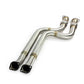 ISR Performance Series II - Resonated Mid Section Only - BMW E46 Early 323/328