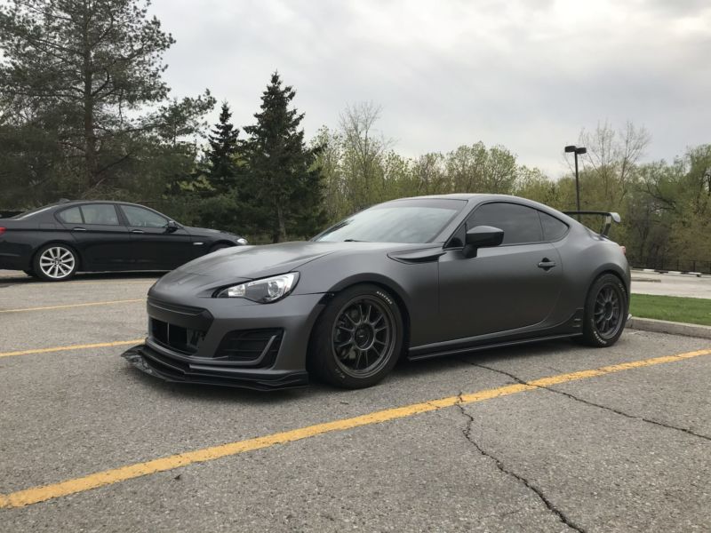 2017-2021 Subaru BRZ STI Lip 2PC Front Splitter