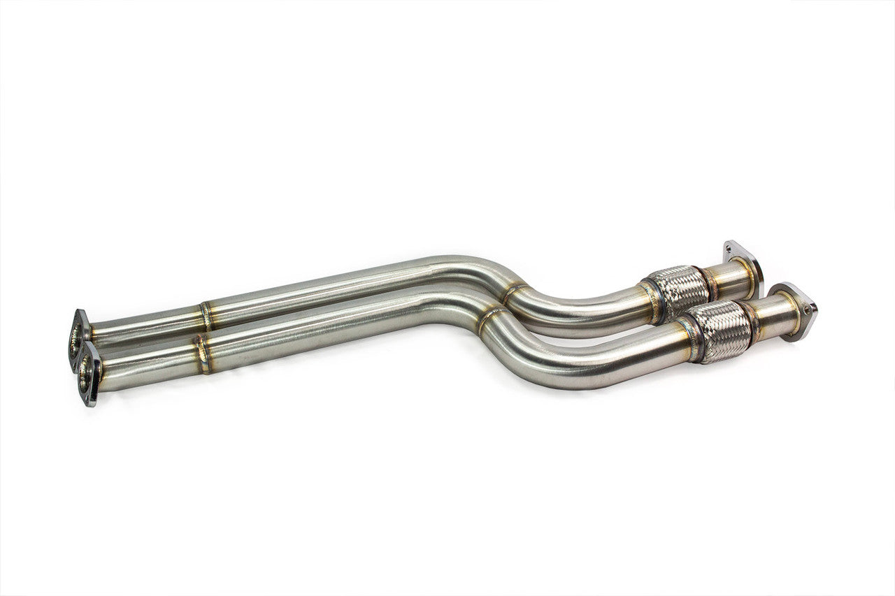 ISR Performance Series II - Resonated Mid Section Only - BMW E46 Late 325/330