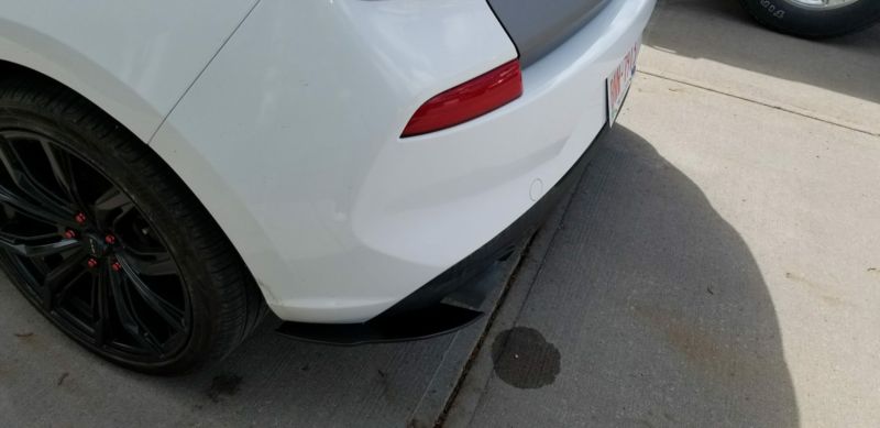 2018-2020 Hyundai Elantra GT Rear Corner Spats