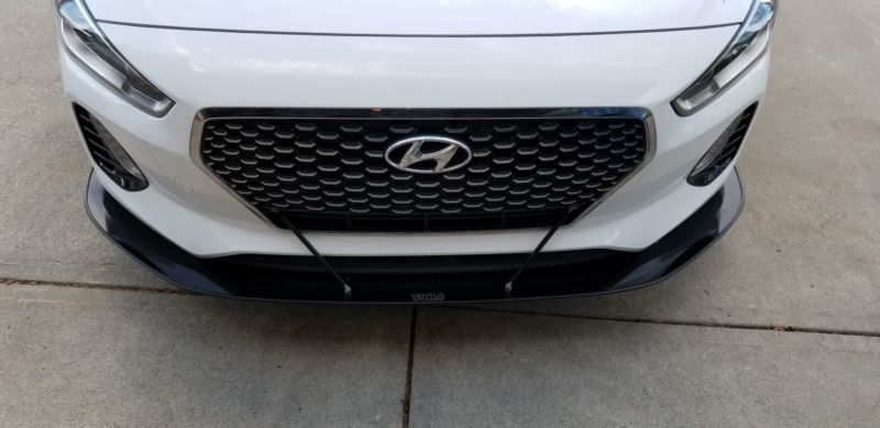 2018-2020 Hyundai Elantra GT 2PC Front Splitter