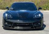 2006-2013 Chevrolet Corvette ZR1 2PC Front Splitter